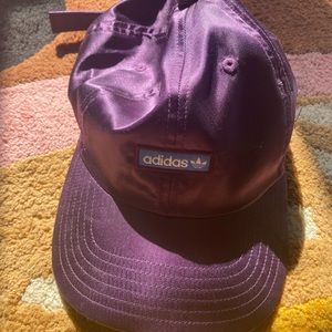 Gently Worn Womens Purple Adidas Cap